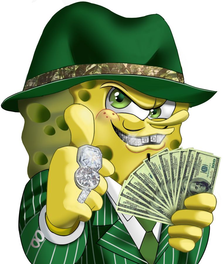 gangster spongebob